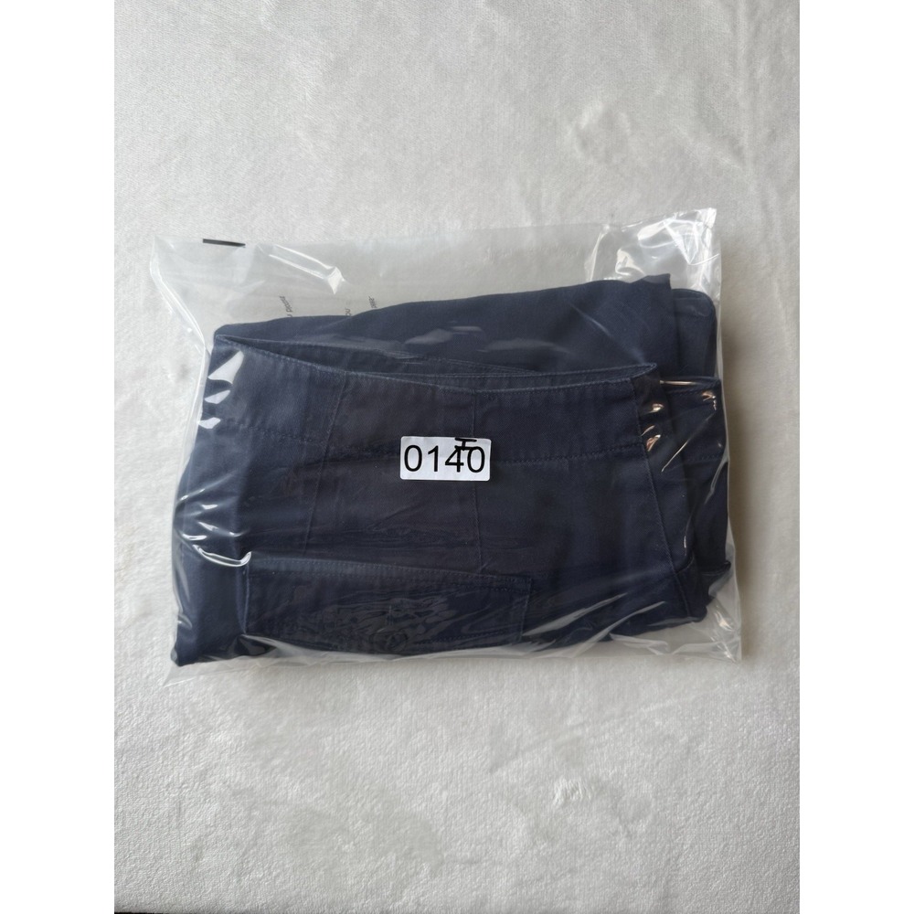 Dressbarn 100% Cotton Size 14 Navy Blue Pocket Chino Shorts - Picture 7 of 7